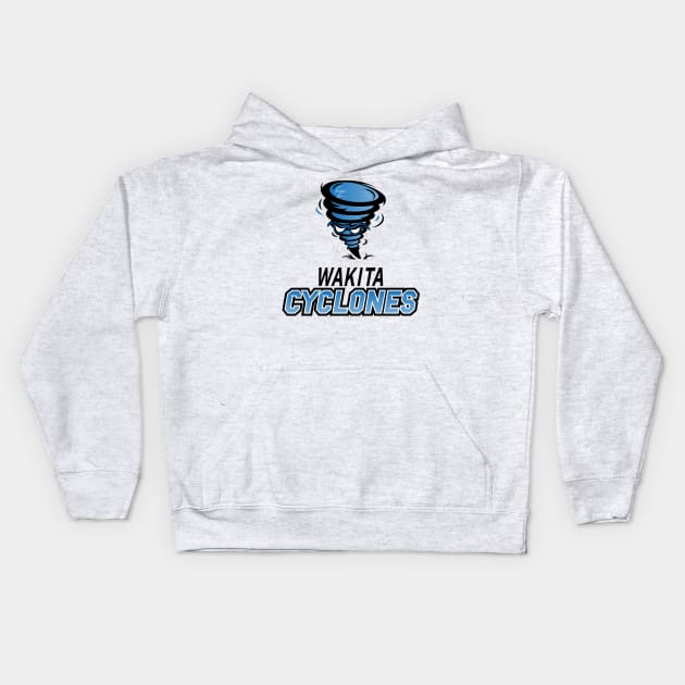 Wakita Cyclones Kids Hoodie by SchaubDesign